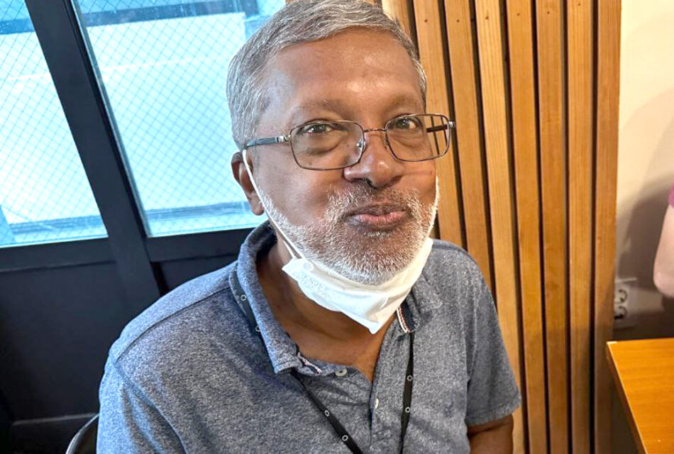 Santa Clara Meditation Happy People – Meet Vasant! Our consistent meditator who has been with Santa Clara Meditation since 2018.