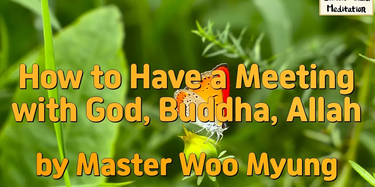 Master Woo Myung – WSJ #1 Bestseller – How to Have a Meeting with God, Buddha, Allah